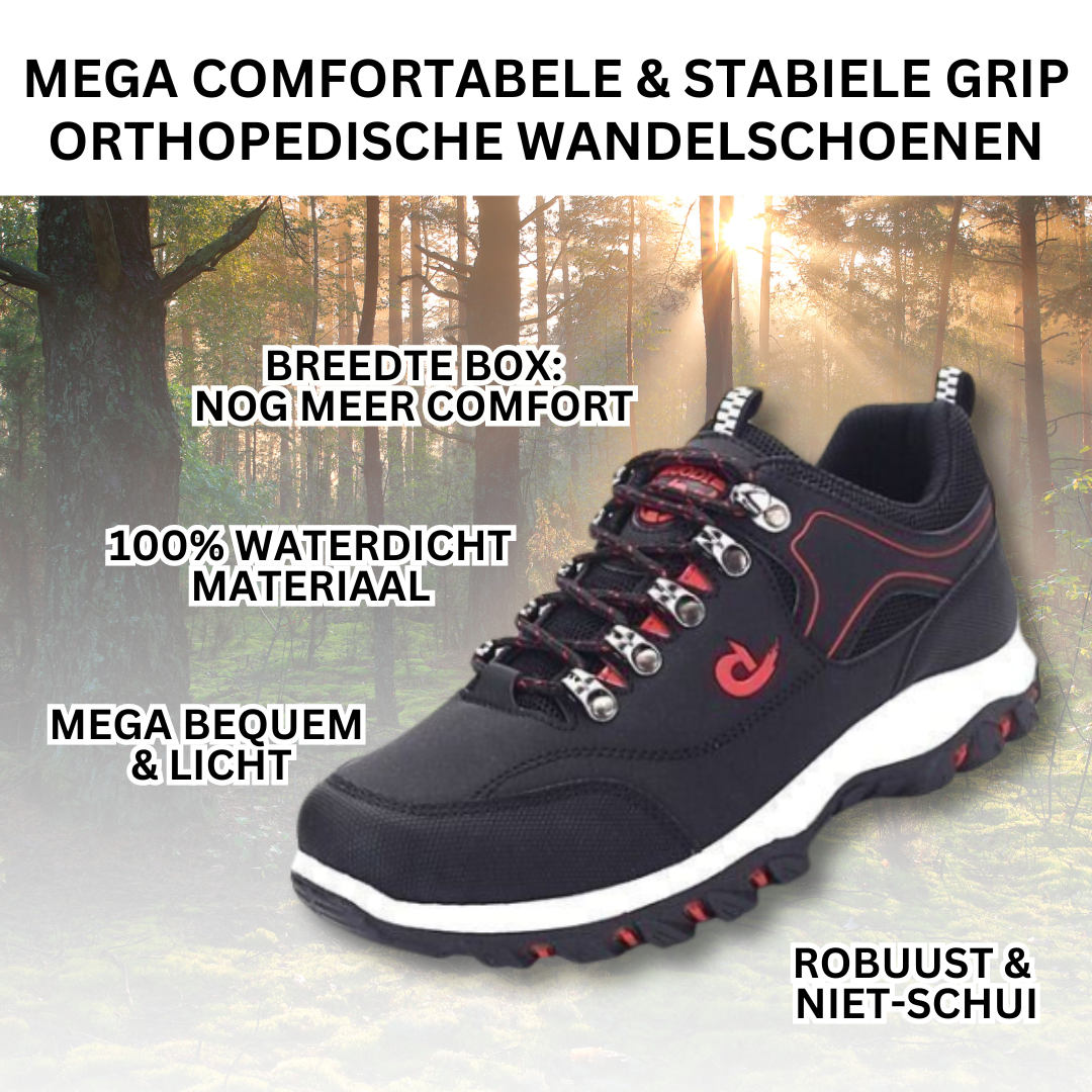 Lucas| Orthopedische Outdoor Wandelschoenen