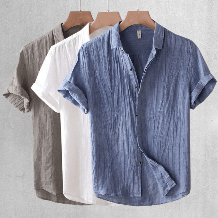 TuscanyComfort Shirt™| Toscaans linnen overhemd